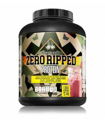 Zero Ripped Protein 4lbs de Army Nutrition sabor Frutos Rojos