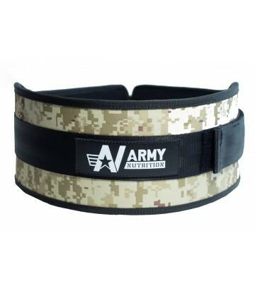 Faja de Army Nutrition Camo Verde Chica