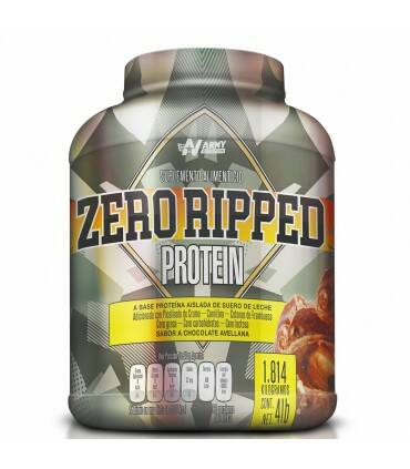 Zero Ripped Protein 4lbs de Army Nutrition sabor Ferrero